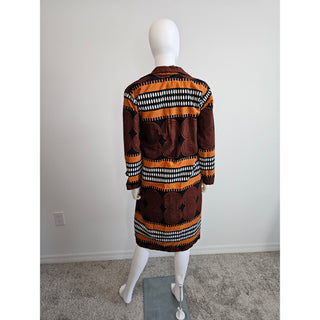 African Ankara Kitenge Two Piece Dress Suit Set - Made in Kenya