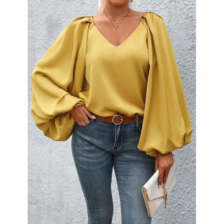 Lantern Sleeve Blouse