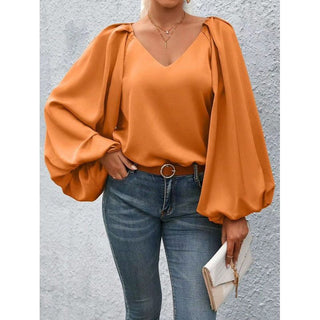 Lantern Sleeve Blouse