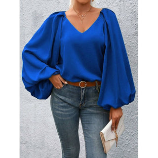 Lantern Sleeve Blouse