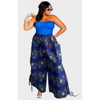 African Print Palazzo Pants