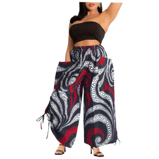 African Print Palazzo Pants