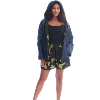 Denim Reversible Camouflage Jacket