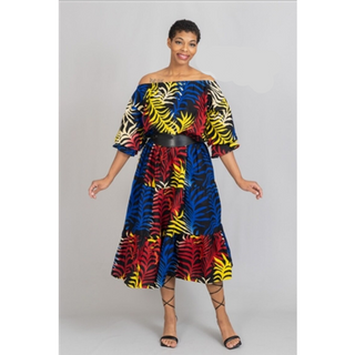 Long Smocked Maxi Dress