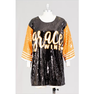 Grace Wins Sequin Jersey