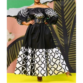 Long Smocked Maxi Dress