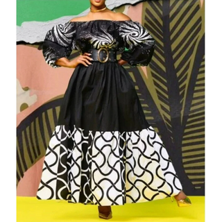 Long Smocked Maxi Dress