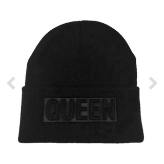 Queen Winter Knit Beanie Faux Knitted Hat