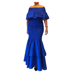 Long Smocked Mermaid Dress