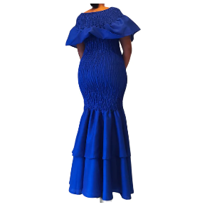 Long Smocked Mermaid Dress