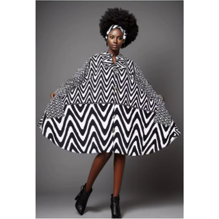 Long Tunic Knee Length Dress / Trench Coat