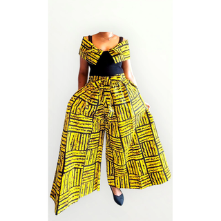 Ankara Print Palazzo Pants