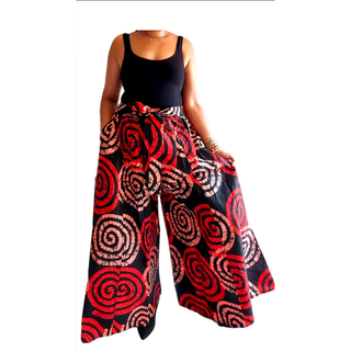 Ankara Print Palazzo Pants