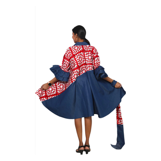 African Print Tunic Dresses