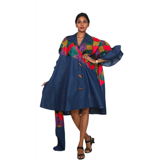 African Print Tunic Dresses