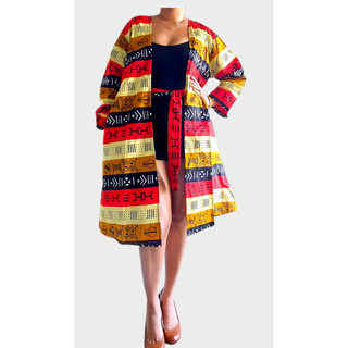 African Print Ankara Style Kimono