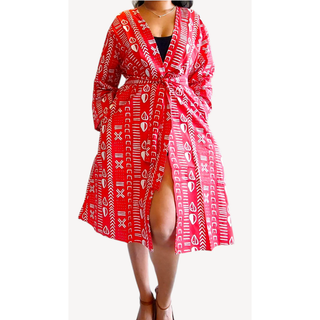 African Print Ankara Style Kimono