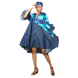 African Print Tunic Dresses