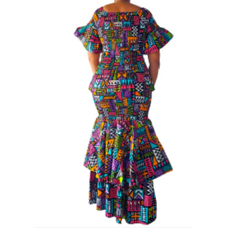 Smocked Maxi Skirt Set