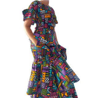 Smocked Maxi Skirt Set