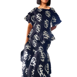Smocked Maxi Skirt Set
