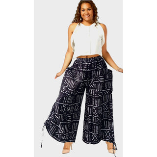 African Print Palazzo Pants