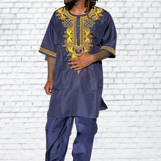 African Style Mens Tunic Top