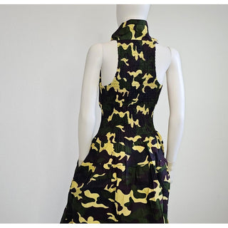 Sleeveless Smocked Maxi Sun Dress