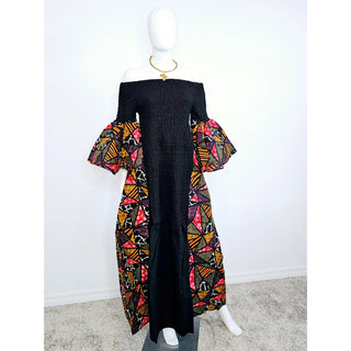 Long Smocked Mermaid Dress