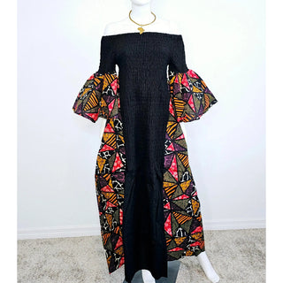 Long Smocked Mermaid Dress