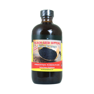 Black Seed Bitters Detox Beverage - 8oz. - Alkebulan Lifestyle