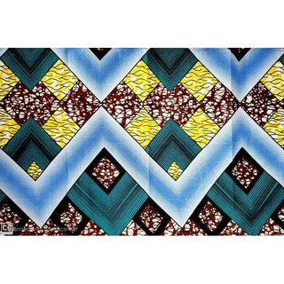 African Print Head Wrap Headwrap Scarf Shawl - 100% Wax Cotton