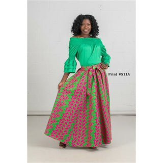 Long Maxi Skirt - One Size Fits Most - S-3XL