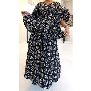 Wrap Blouse Top With Maxi Skirt / One Size Fits up to 3XL