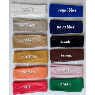 Women's Leather Feel Wrap Belt