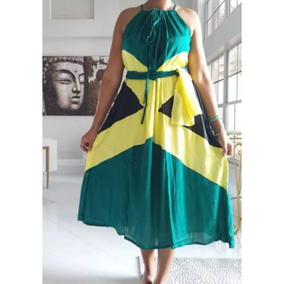Summer Spaghetti Strap Maxi Bubble Beach Evening Spring Party Dress