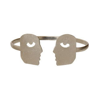 Gold Brass Face Cuff
