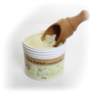 Shea Butter - White Unscented- 4oz - Alkebulan Lifestyle