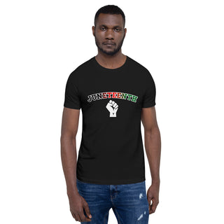 Juneteenth Fist Short-Sleeve Unisex T-Shirt