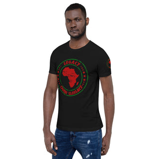 African Legacy Over Luxury Short-Sleeve Unisex T-Shirt