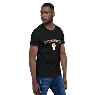 Juneteenth Fist Short-Sleeve Unisex T-Shirt