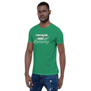 Legacy Over Luxury Short-Sleeve Unisex T-Shirt
