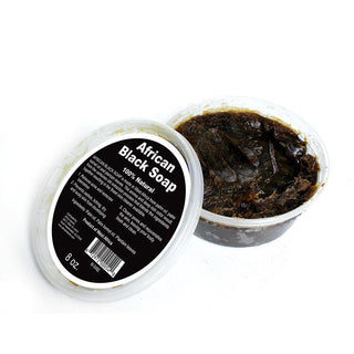 West African Black Soap Paste: 8 oz. - Alkebulan Lifestyle