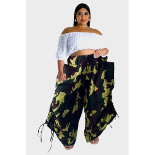 African Print Palazzo Pants