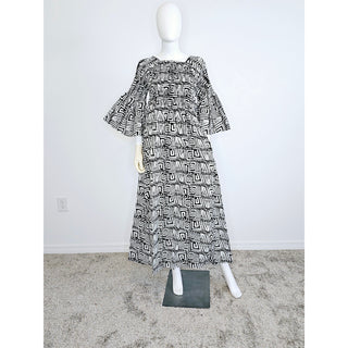 African Print Mother Dress / Girl Skirt Matching Set