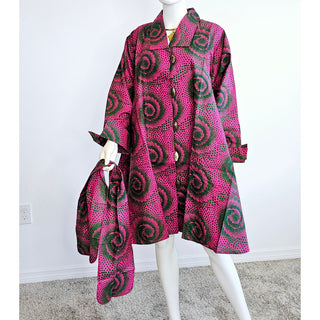 African Ethnic Midi Dress/ Blouse