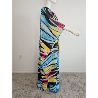 LONG Summer African Chiffon Kimono Kaftan