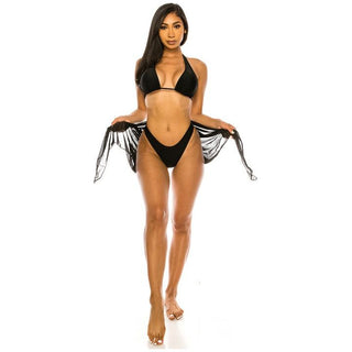 THREE PIECE BIKINI COVER UP SET