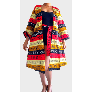 African Print Ankara Style Kimono