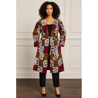 African Print Ankara Style Kimono
